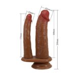 Hulbert Dildo Doble con Vibración