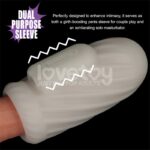 Knights Ring Funda para el Pene y Estimulador Spiral