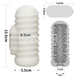 Knights Ring Funda para el Pene y Estimulador Wavy