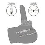 Streetgirls 17 Masturbador con Dildo Articulable