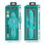 Cammy Vibrador con Bolas Rotadoras y Cadena Anal