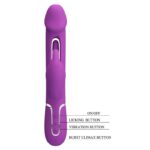 Kampas Vibrador con Lengua Lila