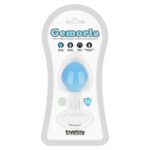 Gemoria Plug Anal Silicona Bola Interna Acero Brilla en la Oscuridad