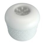 Crystle Masturbador Doble Entrada Blanco