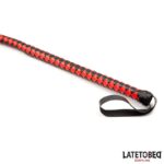 Látigo Largo Rojo y Negro 210cm