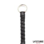 Flogger Mini Rojo y Negro 28cm