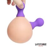 Succionador Pezones Silicona Púrpura