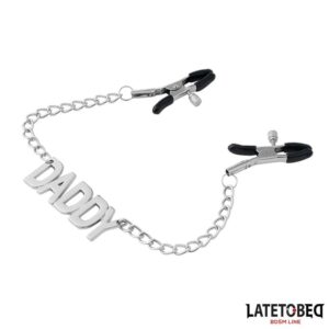 Pinzas para Pezones Cadena Daddy 4 Set de Bondage 7 Pz Furry Set - Erotiks | Tienda erótica online