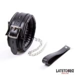 Collar Acolchado Grande con Correa