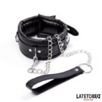 Collar Acolchado Grande con Correa