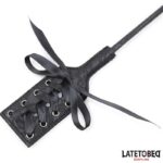 Plumero con Fusta Encaje y Lazo Negro