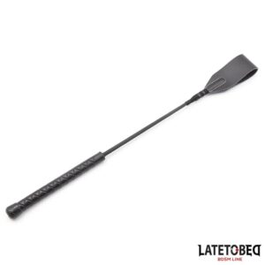 Fusta Clásica Negro 60cm 4 Pala Negra de Cuero - Bitch - Erotiks | Tienda erótica online