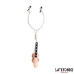 Pinzas Pezones con Anillo para Pene Talla Única