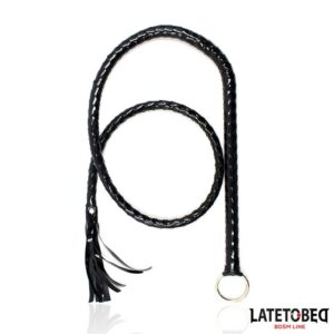 Látigo Negro Brillante 138cm