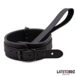 Set Collar y Correa Neopreno Negro