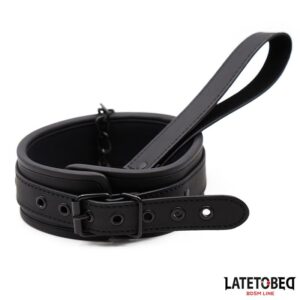 Set Collar y Correa Neopreno Negro 11 - Erotiks | Tienda erótica online