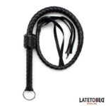 Látigo Trenzado Negro 116cm