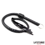 Látigo Trenzado Negro 116cm