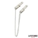 Pinzas Pezones con Cadena 40.5cm Zinc