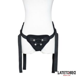 Arnés Strap On Encaje con Anillo Silicona Ajustable 15 - Erotiks | Tienda erótica online