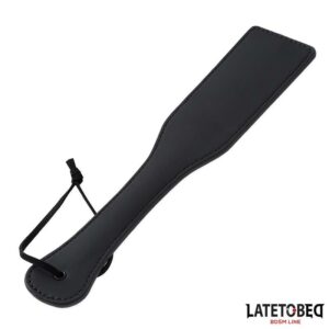 Pala Bondage Silicona 32cm 10 Pala Negra de Cuero - Bitch - Erotiks | Tienda erótica online