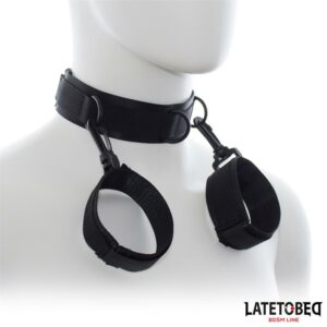 Collar con Esposas Nylon Talla Única 13 - Erotiks | Tienda erótica online