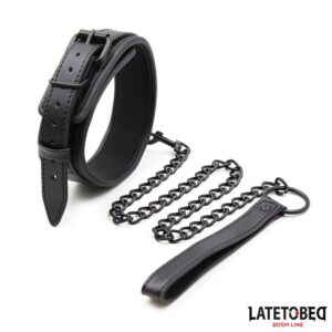 Collar y Correa Neopreno Negro 2 Set de Bondage para Principiantes Beginners 3 Piezas Púrpura - Erotiks | Tienda erótica online