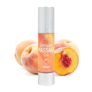 Aceite de Masaje Sensual Melocotón 50 ml. 7 Aceite Corporal con Glow - Erotiks | Tienda erótica online