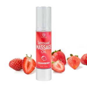 Aceite de Masaje Sensual Fresa 50ml 6 Gel de Masaje Luxury Oriental 30 ml - Erotiks | Tienda erótica online