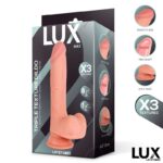 Max Dildo Triple Densidad con Testículos 8.2