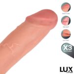 Max Dildo Triple Densidad con Testículos 8.2