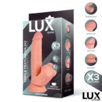 Bernd Dildo Triple Densidad con Testículos Oscilantes 9.2