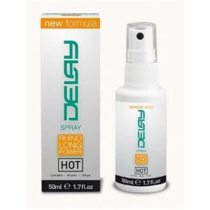 Hot Delay Spray Spray Retardante 50 ml 10 Male Spary Retardante 15 ml - Erotiks | Tienda erótica online