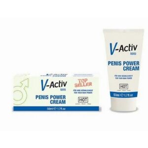 Hot V-Activ Penis Power Crema Potenciadora para Hombre 50 ml 4 Pjur Superhero Glide 100 ml - Erotiks | Tienda erótica online