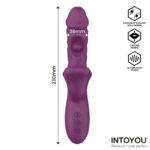Bella Vibrador Doble Bola Cosquilleante y Mordisqueo 3 Motores