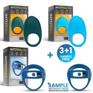 Pack 3 + Muestra Surtido Anillos Ringo y Rank APP
