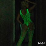 Beatrice Bodystocking Brilla en la Oscuridad Talla Única