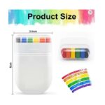 Pintacaras de Crayones LGBT