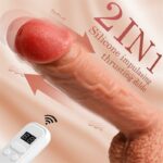Dean Dildo con Thrusting y Vibración 8