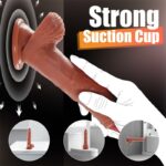 Baird Dildo con Thrusting y Vibración 8.07