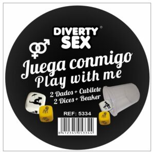 Cubilete de 2 Dados Hetero Posturas y Lugar