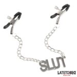Pinzas para Pezones Lema Slut