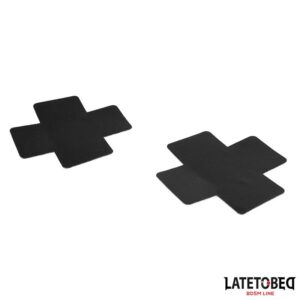 Pezoneras en Cruz Autoadhesivas 9 Pezoneras Autoadhesivas con Flecos - Erotiks | Tienda erótica online