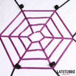 Set de Ataduras para la Cama en Tela de Araña