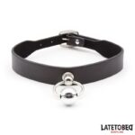 Collar con Cascabel y Correa