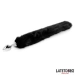 Plug Anal con Cola Negro 40 cm