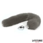 Plug Anal con Cola Gris 40 cm