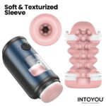 Tenkro Masturbador con Thrusting y Calor USB-C