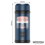 Tenkro Masturbador con Thrusting y Calor USB-C