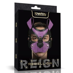Máscara Perrito Rebellion Reign Wicked